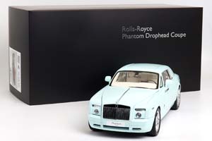 ROLLS-ROYCE PHANTOM DROPHEAD COUPE 2015 LIGHT BLUE / РОЛЛС-РОЙС ФАНТОМ КУПЕ СВЕТЛО-ГОЛУБОЙ — фото 9