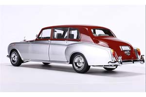 ROLLS-ROYCE PHANTOM VI 1968 RED/SILVER / РОЛЛС-РОЙС ФАНТОМ СЕРЕБРИСТО-КРАСНЫЙ — фото 4