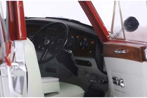 ROLLS-ROYCE PHANTOM VI 1968 RED/SILVER / РОЛЛС-РОЙС ФАНТОМ СЕРЕБРИСТО-КРАСНЫЙ — фото 9