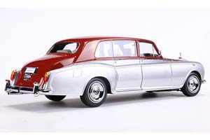 ROLLS-ROYCE PHANTOM VI 1968 RED/SILVER / РОЛЛС-РОЙС ФАНТОМ СЕРЕБРИСТО-КРАСНЫЙ — фото 2