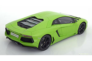 LAMBORGHINI AVENTADOR LP700-4 2012 LIGHT GREEN METALLIC — фото 2