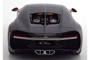 BUGATTI CHIRON 2018 RED/BLACK LIMITED EDITION 350 PCS. — фото 5