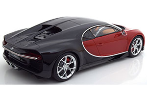 BUGATTI CHIRON 2018 RED/BLACK LIMITED EDITION 350 PCS. — фото 2