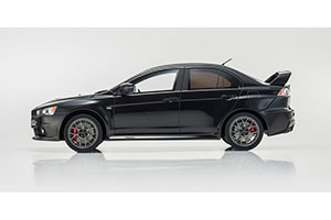 MITSUBISHI LANCER EVOLUTION X BLACK — фото 4