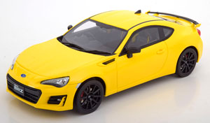 SUBARU BRZ 2017 YELLOW