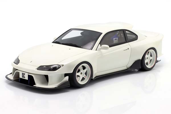 NISSAN SILVIA (S15) COUPE KHYZYL SALEEM 2002 WHITE / НИССАН СИЛЬВИЯ S15 КУПЕ КХЙЗЙЛ САЛИМ БЕЛЫЙ