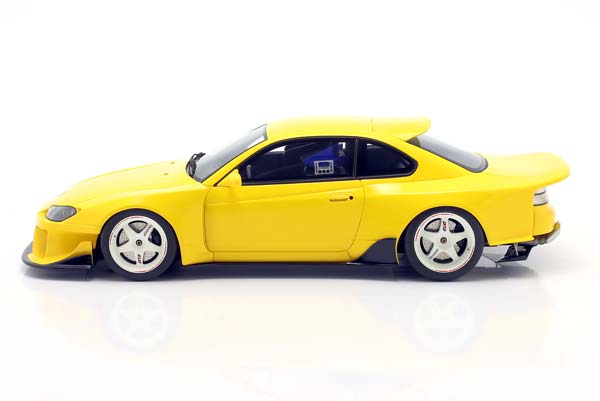 NISSAN SILVIA (S15) COUPE KHYZYL SALEEM 2002 YELLOW / НИССАН СИЛЬВИЯ S15 КУПЕ КХЙЗЙЛ САЛИМ ЖЕЛТЫЙ — фото 4