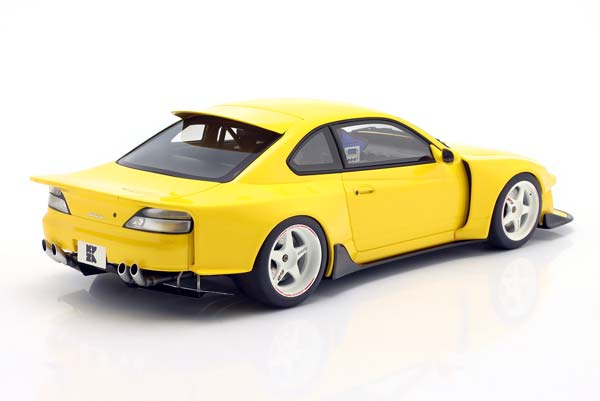 NISSAN SILVIA (S15) COUPE KHYZYL SALEEM 2002 YELLOW / НИССАН СИЛЬВИЯ S15 КУПЕ КХЙЗЙЛ САЛИМ ЖЕЛТЫЙ — фото 2