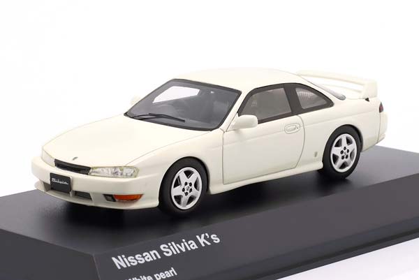 NISSAN SILVIA K'S COUPE YEAR 1994 PEARL WHITE / НИССАН СИЛЬВИЯ КУПЕ ПЕРЛАМУТР БЕЛЫЙ