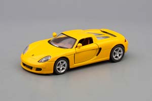 PORSCHE CARRERA GT, YELLOW (БЕЗ УПАКОВКИ)