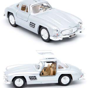 MERCEDES-BENZ 300SL 1954, СЕРЕБРИСТЫЙ