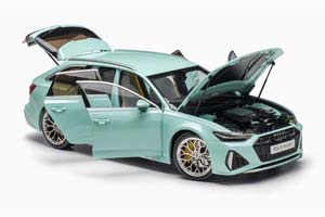 AUDI RS6 C8 AVANT 2021, MINT GREEN — фото 3