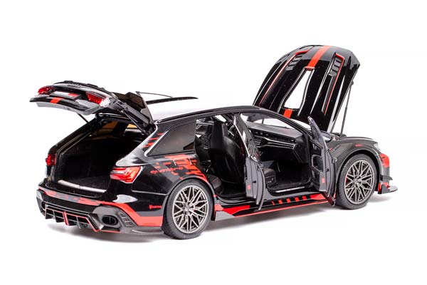 AUDI RS6 DARWINPRO 2026 BLACK LIVERY / АУДИ РС6 ДАРВИНПРО ЧЕРНЫЙ (ЛИМИТ 165/199) — фото 4
