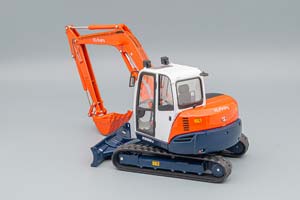 ЭКСКАВАТОР KUBOTA KX080-3, RED / WHITE — фото 4