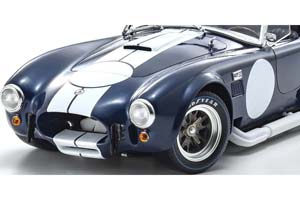 SHELBY COBRA 427 S/C DARK BLUE/WHITE (08047DBL) 1:18 — фото 6