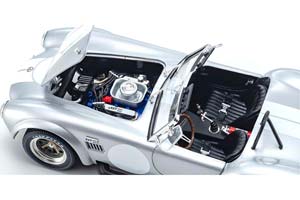 SHELBY COBRA 427 S/C SILVER/WHITE (08047S) — фото 6