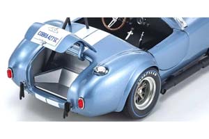 SHELBY COBRA 427 S/C SAPPHIRE BLUE/WHITE (08047SBL) 1:18 — фото 4