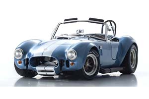 SHELBY COBRA 427 S/C SAPPHIRE BLUE/WHITE (08047SBL) 1:18 — фото 6