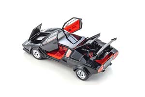 LAMBORGHINI COUNTACH LP5000 QUATTROVALVOE BLACK (08320BK) 1:18 — фото 4