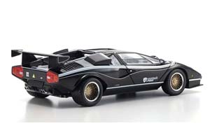 LAMBORGHINI COUNTACH LP500R BLACK/WHITE (08320C) 1:18 — фото 2