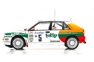 LANCIA DELTA HF INTEGRALE #5 RALLY MONTE CARLO 1993 (08348F) 1:18 — фото 4
