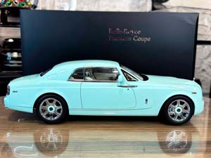 ROLLS-ROYCE PHANTOM COUPE TURQUOISE / РОЛЛС-РОЙС ФАНТОМ КУПЕ БИРЮЗОВЫЙ — фото 4