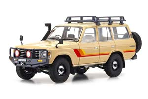 TOYOTA LAND CRUISER 60 BEIGE W/ROOF RACK + (08956XBE)