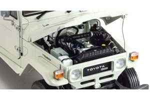 TOYOTA LAND CRUISER 40 PICKUP WHITE 1:18 (08958W) — фото 3