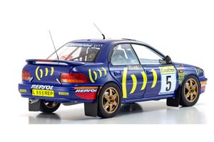 SUBARU IMPREZA - SAINZ/MOYA - #5 WINNER MONTE CARLO 1995 — фото 2
