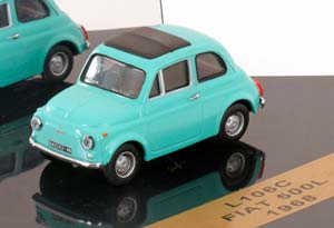 FIAT 500 L 1968, LIGHT GREEN
