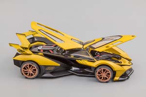 LAMBORGHINI LAMBO V12 VISION GT, ЖЕЛТЫЙ — фото 4