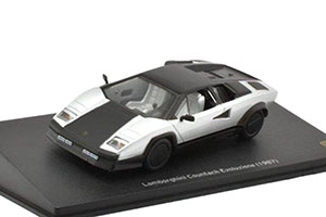 LAMBORGHINI COUNTACH EVOLUZIONE 1987 BLACK/SILVER