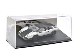 LAMBORGHINI COUNTACH EVOLUZIONE 1987 BLACK/SILVER — фото 2
