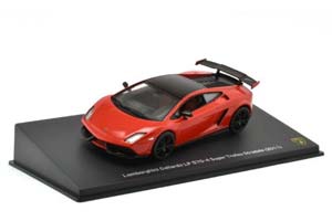 LAMBORGHINI GALLARDO LP 570-4 SUPER TROFEO STRADALE 2011 RED/BLACK
