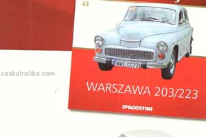 WARSZAWA  203/233, LEGENDARNI AUTOMOBILY MINULE ERY 42