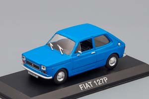 FIAT 127P, LEGENDARNI AUTOMOBILY MINULE ERY 109, BLUE