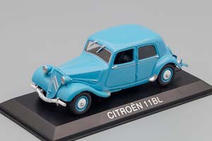 CITROEN 11BL, LEGENDARNI AUTOMOBILY MINULE ERY 144, ГОЛУБОЙ