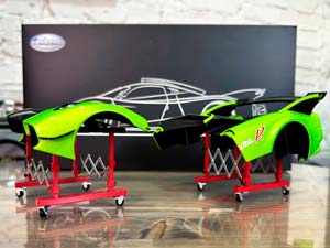 MODELS PAGANI HUAYRA R HOOD HOLDER RED / MODELS ПАГАНИ УАЙРА R ДЕРЖАТЕЛЬ КАПОТА КРАСНЫЙ — фото 7