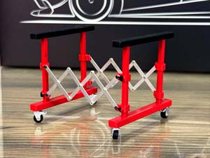 MODELS PAGANI HUAYRA R HOOD HOLDER RED / MODELS ПАГАНИ УАЙРА R ДЕРЖАТЕЛЬ КАПОТА КРАСНЫЙ — фото 2
