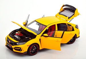 HONDA CIVIC TYPE-R 2020 YELLOW — фото 3