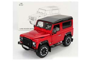 LAND ROVER DEFENDER 90 WORKS V8 70TH EDITION 2018, RED