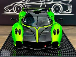 MODELS PAGANI HUAYRA R 2021 GREEN CARBON / MODELS ПАГАНИ УАЙРА R ЗЕЛЕНЫЙ КАРБОН — фото 3