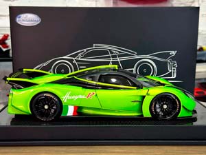MODELS PAGANI HUAYRA R 2021 GREEN CARBON / MODELS ПАГАНИ УАЙРА R ЗЕЛЕНЫЙ КАРБОН — фото 7