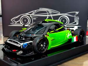 MODELS PAGANI HUAYRA R 2021 GREEN CARBON / MODELS ПАГАНИ УАЙРА R ЗЕЛЕНЫЙ КАРБОН — фото 2