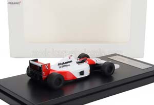 MCLAREN F1 MP4/6 HONDA №1 WORLD CHAMPION SEASON 1991 AYRTON SENNA, RED WHITE (ДЛИНА МОДЕЛИ 6-10 СМ) — фото 2