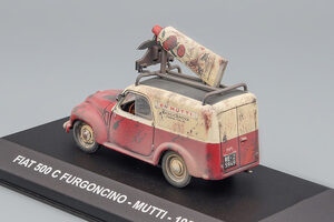 FIAT 500 C FURGONCINO "MUTTI" 1954 RED / BEIGE 	FIAT 500 C FURGONCINO "MUTTI" 1954 RED — фото 4