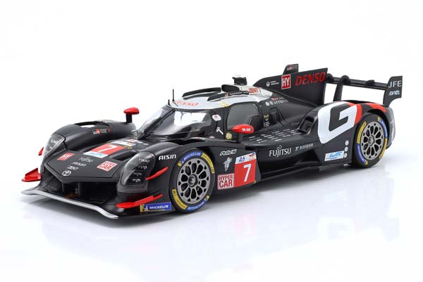 TOYOTA GR010 HYBRID NO 7 24H LE MANS 2024 LOPEZ/KOBAYASHI DE VRIES / ТОЙОТА GR010 ГИБРИД 7 24 ЧАСА ЛЕ-МАН ЛОПЕЗ/КОБАЙАШИ НЙК ДЕ ВРИС