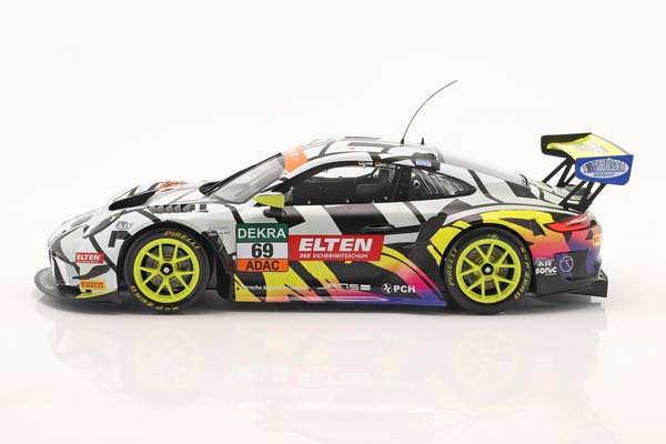 PORSCHE 911 GT3 R NO 69 ADAC GT MASTERS NUERBURGRING 2019 IRON FORCE — фото 4