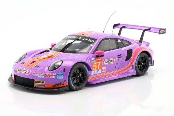 PORSCHE 911 RSR #57 24H LEMANS 2020 BLEEKEMOLEN, FRAGA, KEATING