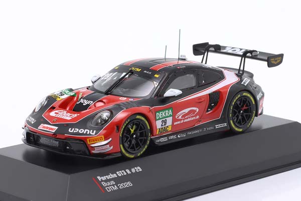 PORSCHE 911 GT3 R #29 DTM 2026 BASTIAN BUUS LAND MOTORSPORT / ПОРШЕ 911 ГТ3 ДТМ БАСТИАН БУУС ЛАНД МОТОРСПОРТ